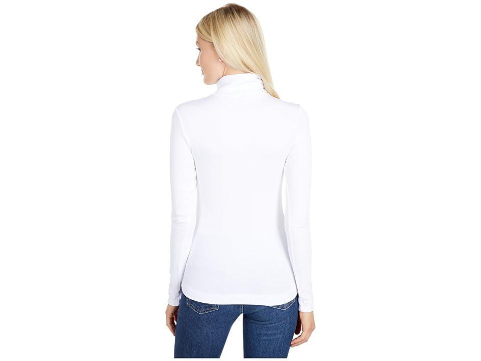 Three Dots Refined Rib L/S Turtleneck Women's Long Sleeve Pullover Product Image