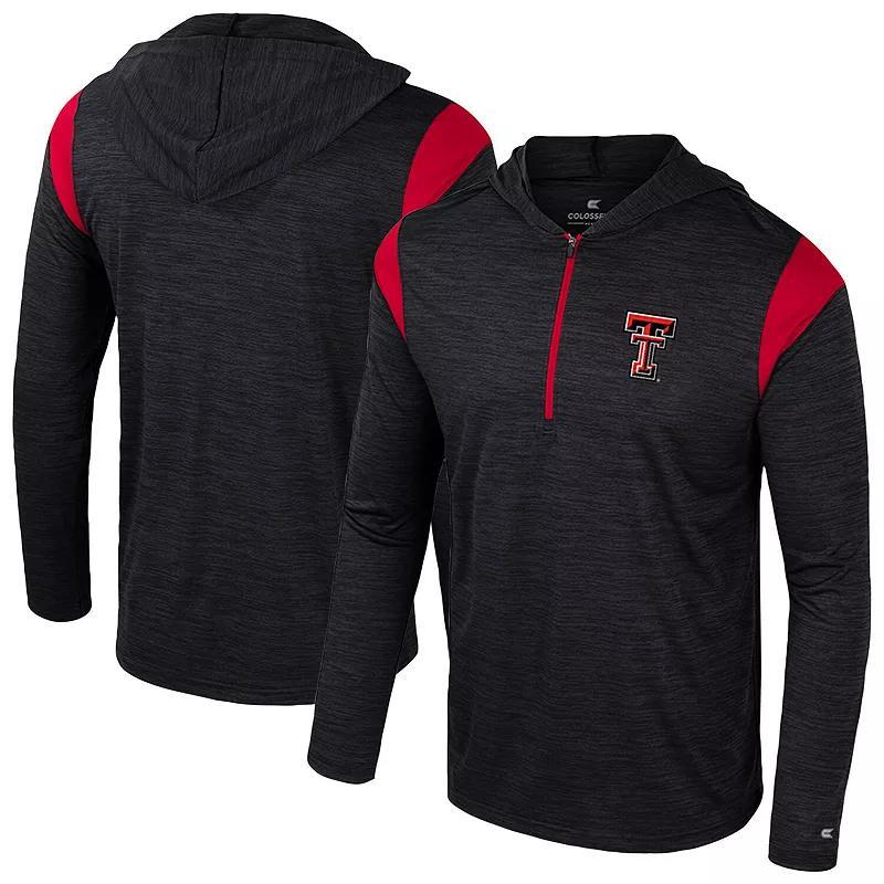 Mens Colosseum Texas Tech Red Raiders Dozer Half-Zip Windshirt Product Image