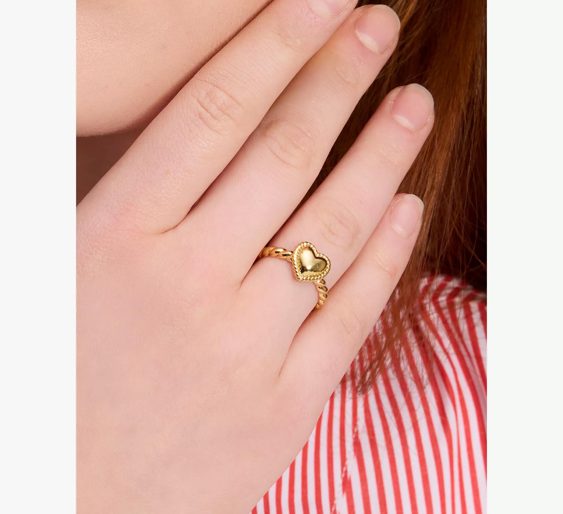 Golden Hour Heart Ring Product Image