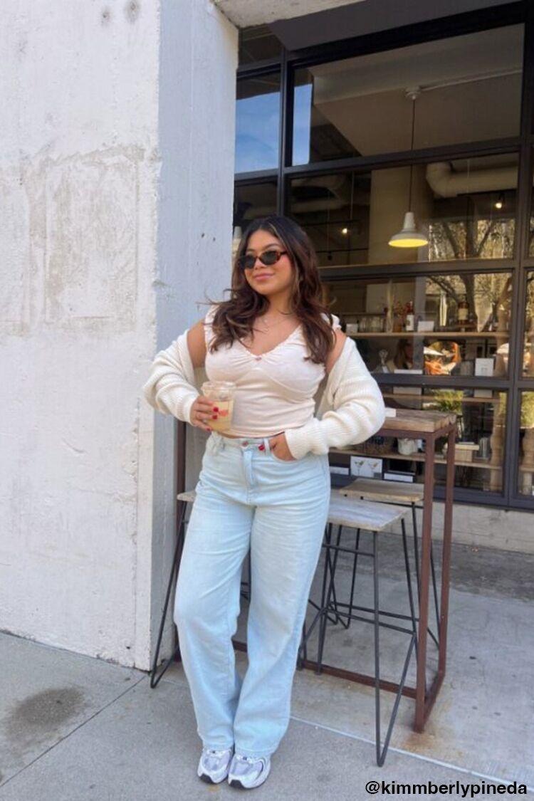 Curvy Straight-Leg 90s-Fit Jeans | Forever 21 Product Image