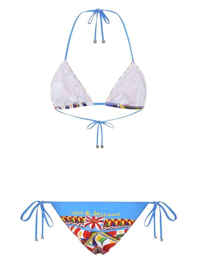 Carretto-print bikini set Product Image