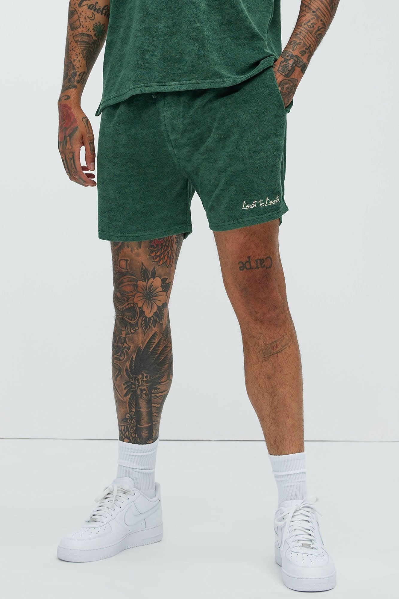 Coast To Coast Sweatshorts - Hunter Product Image