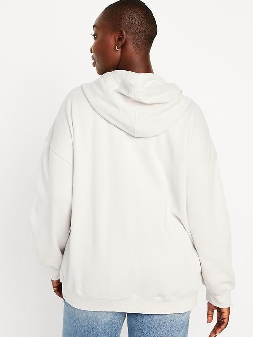 SoComfy Oversized Zip Hoodie Product Image