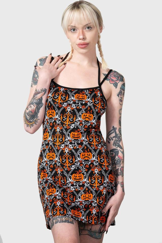 Autumn Slumber Slip Dress Female Product Image