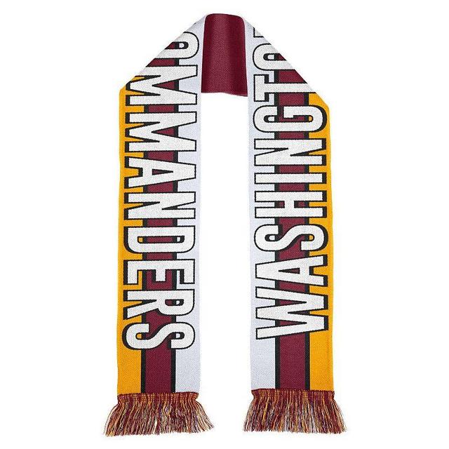 WEAR by Erin Andrews Washington Commanders Stripe Scarf Product Image