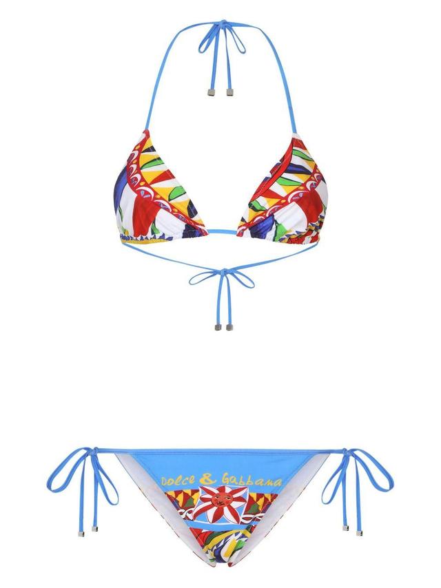 Carretto-print bikini set Product Image