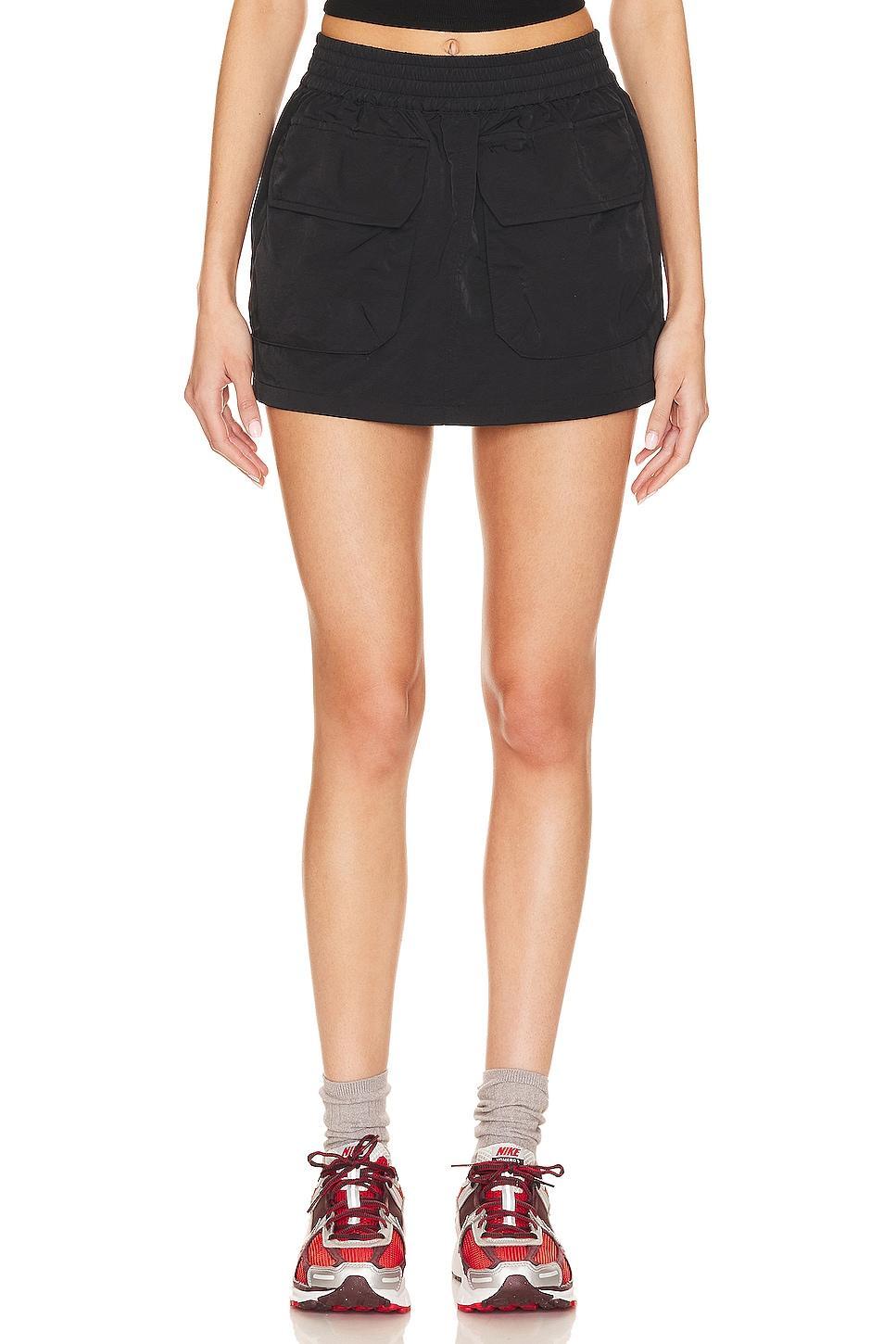 Lovers and Friends Britt Mini Skirt in Black Product Image