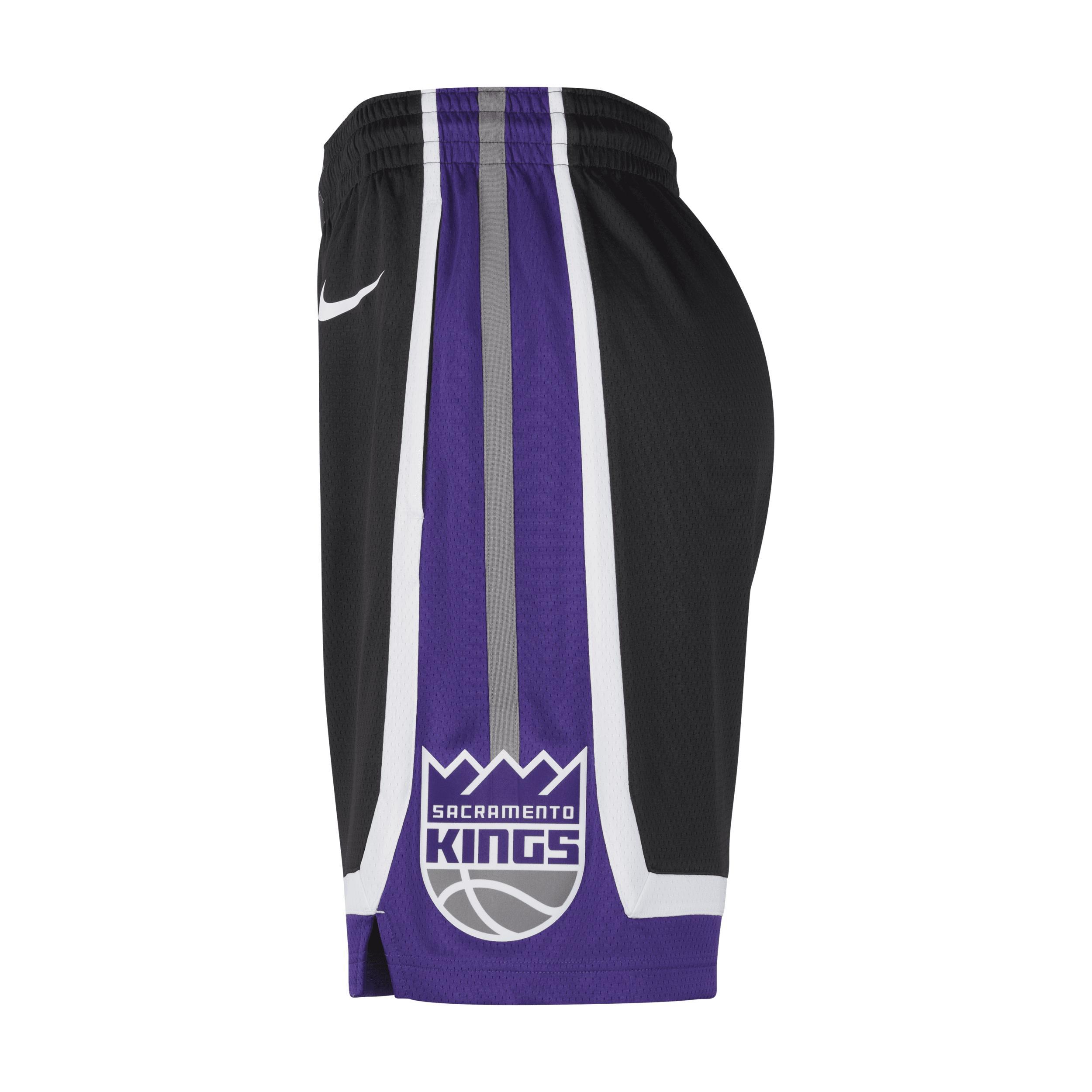 Mens Nike Black Sacramento Kings Swingman Icon Edition Shorts Product Image