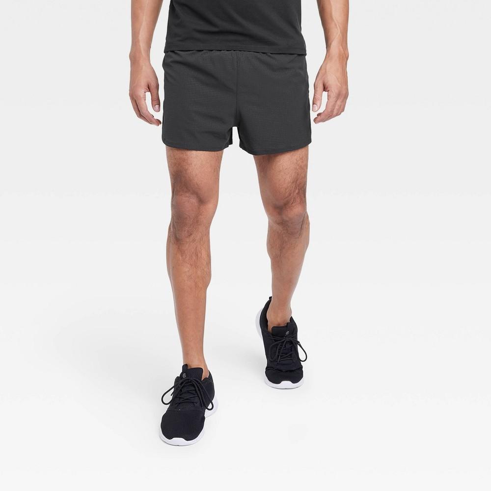 Mens Lined Run Shorts 3 - All In Motion Black M Product Image