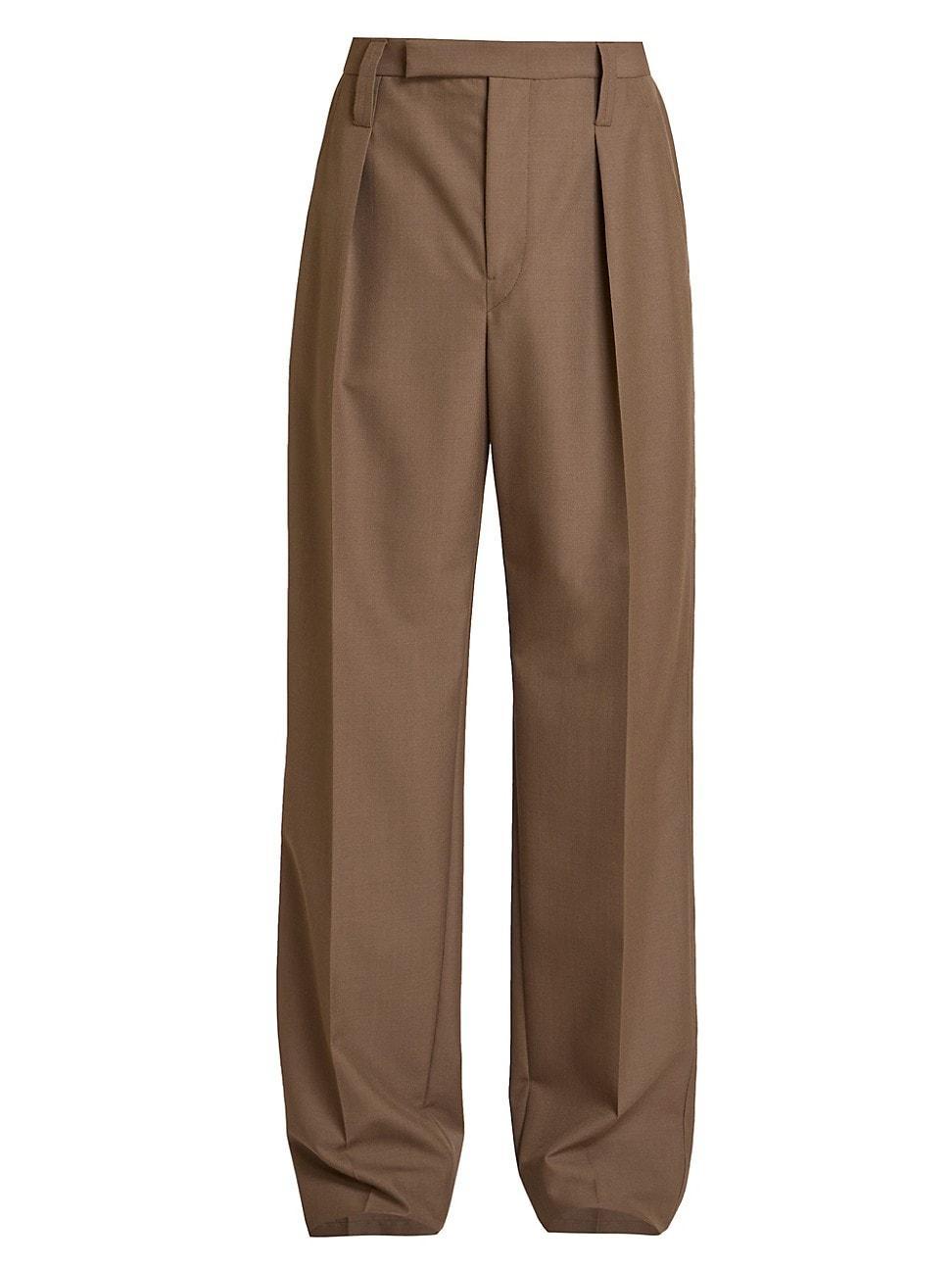 Mens Single-Pleat Pants Product Image