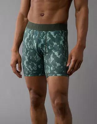 AEO Men's Camo 6" Temp Tech Cooling Mesh Boxer Brief Product Image