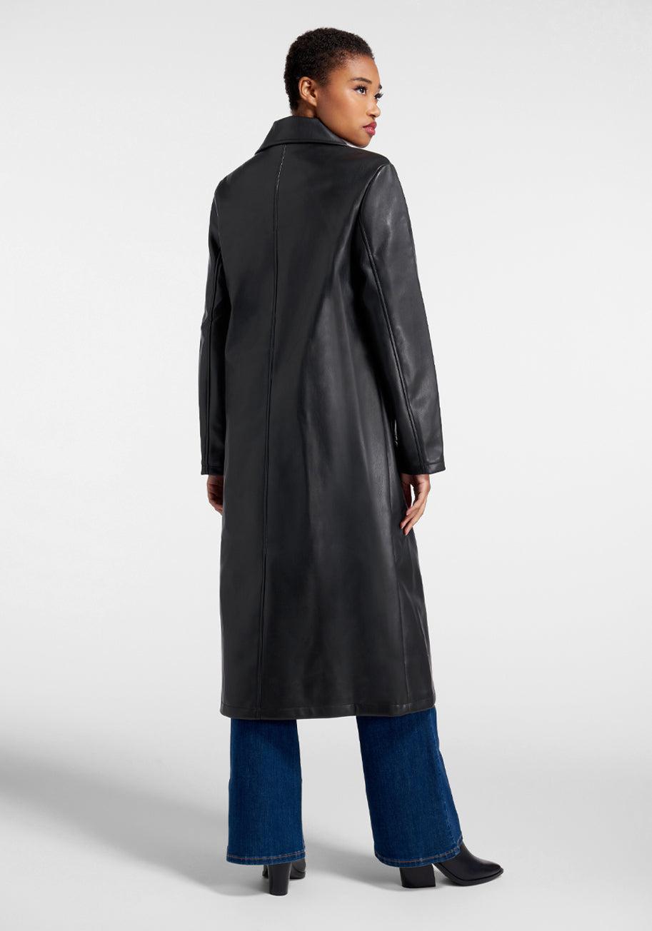 Out From The Shadows Trench Coat Product Image