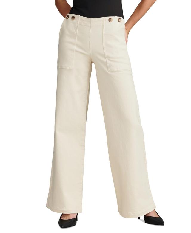 Women's Palazzo Wide-Leg Jeans Product Image