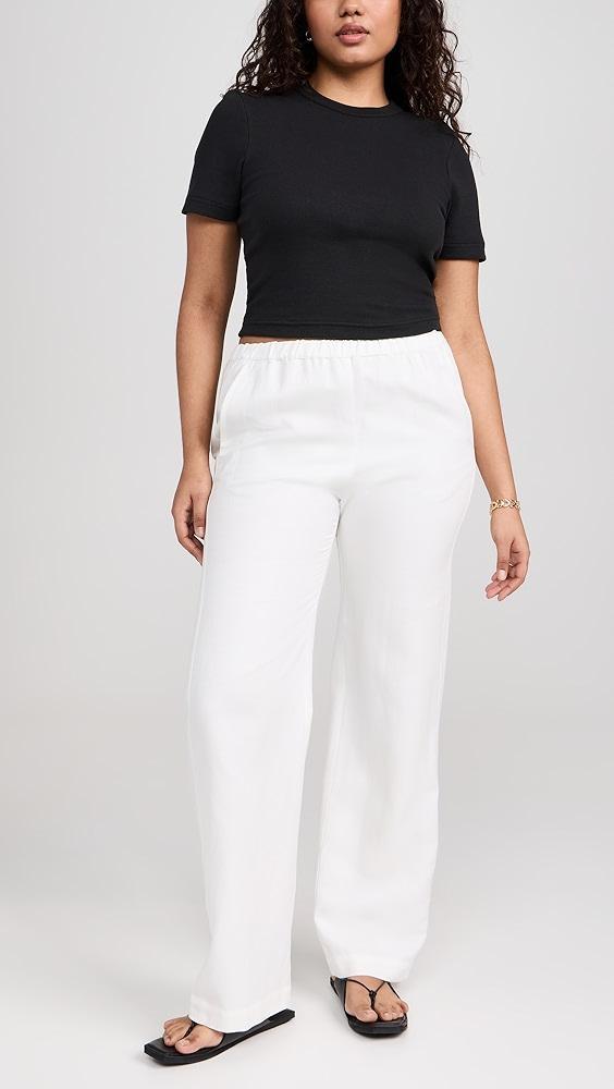 Enza Costa Twill Everywhere Pants | Shopbop Product Image