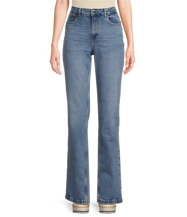 Wrangler® High Rise Straight Leg Jeans Product Image