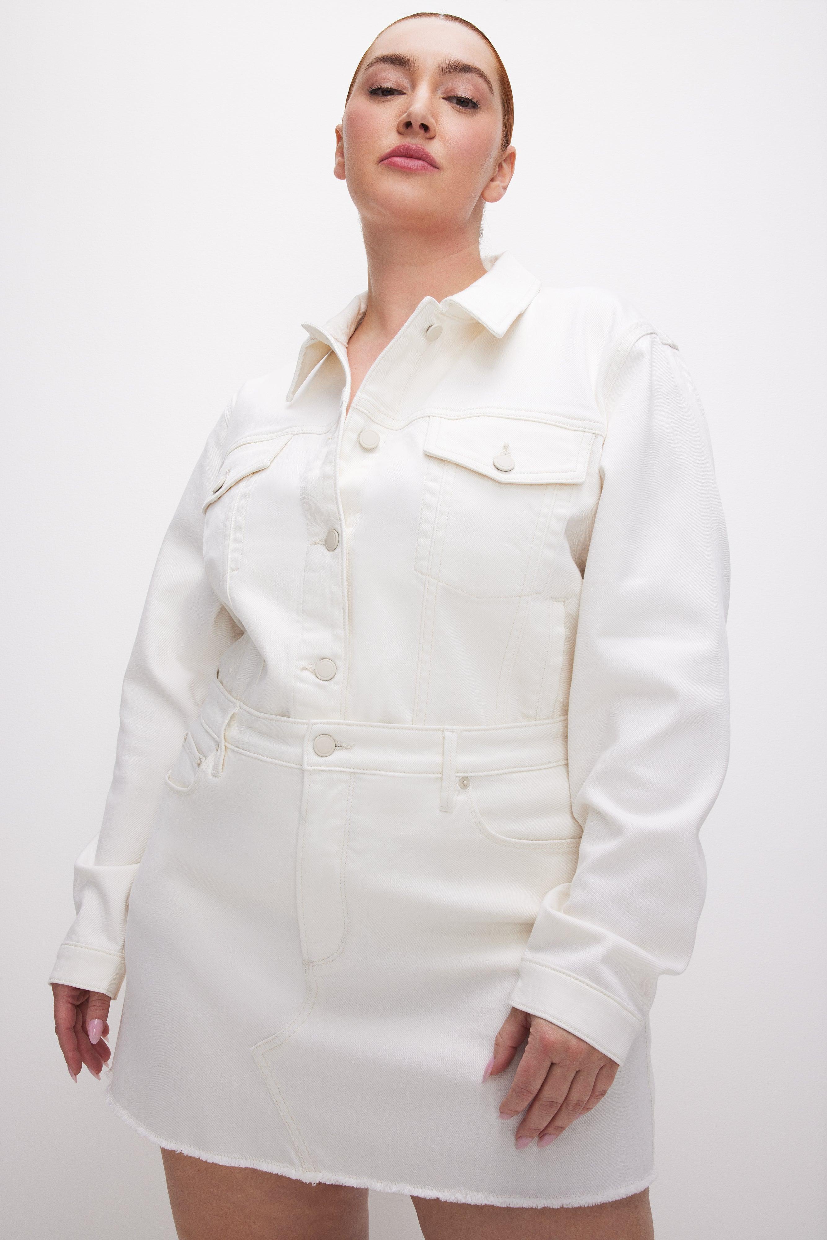 CLASSIC DENIM JACKET | CLOUD WHITE Product Image