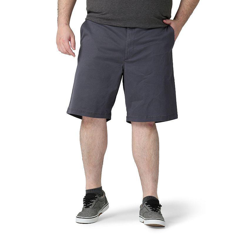 Big & Tall Lee Performance Series X-treme Comfort Shorts, Mens Grey Product Image