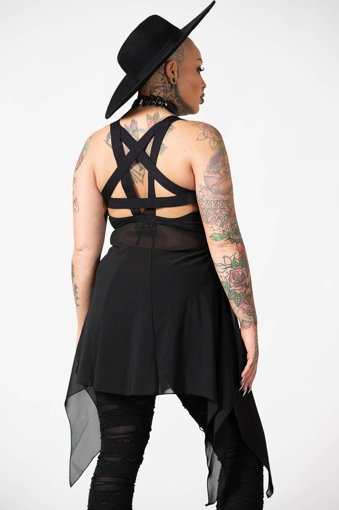 Lilith's Blood Mesh Tunic Vest Female Product Image