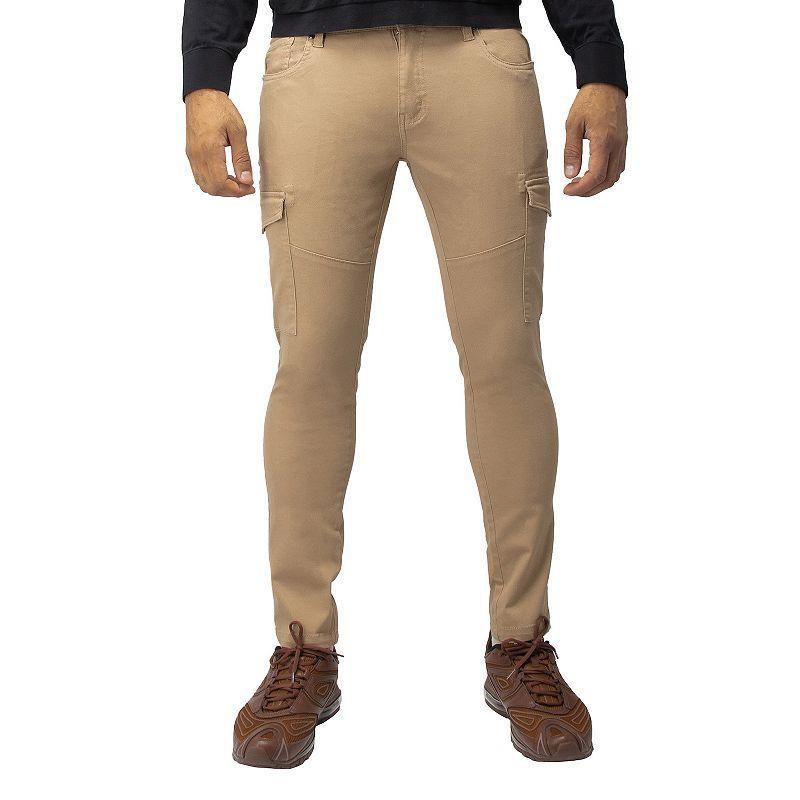 X-Ray Mens Slim Fit Commuter Chino Pant with Cargo Pockets Product Image