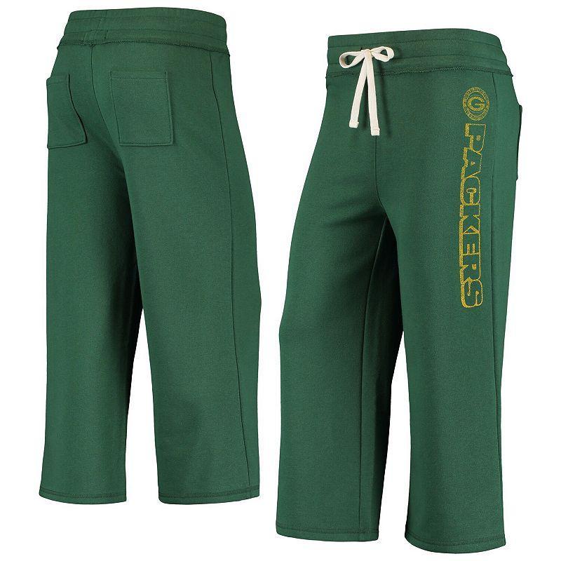 Womens Junk Food Bay Packers Cropped Pants Product Image