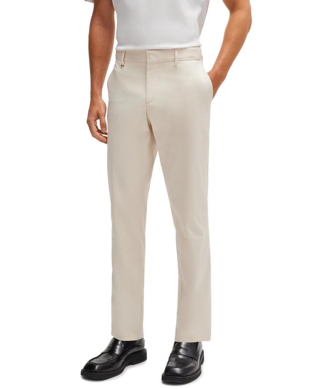 Boss by Hugo Boss Mens Slim-Fit Stretch Trousers Product Image