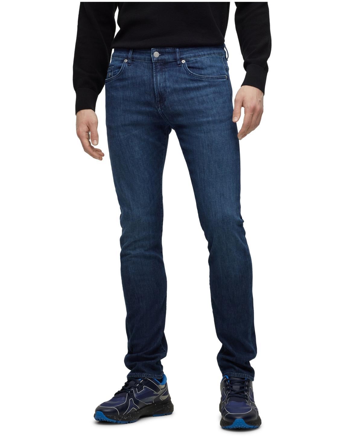 Boss by Hugo Boss Mens Regular Rise Slim-Fit Jeans Product Image