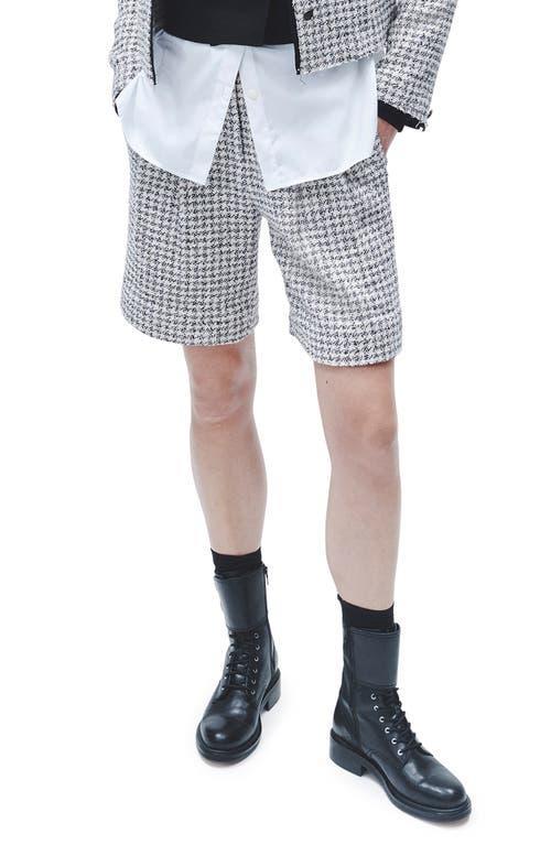 Carmen Tailored Houndstooth Shorts Product Image