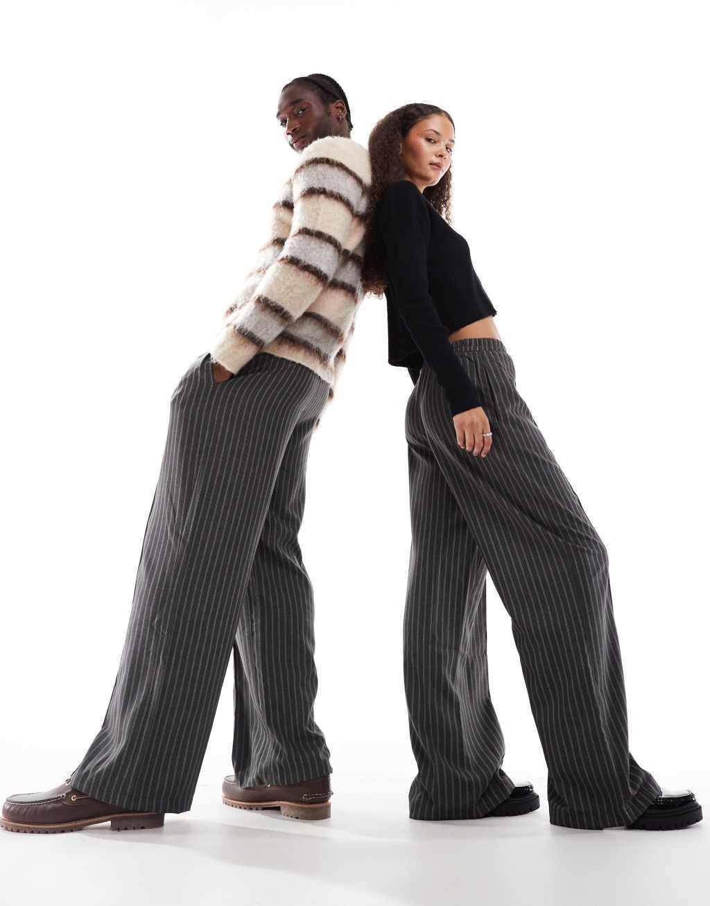 Reclaimed Vintage genderless stripe pants product image