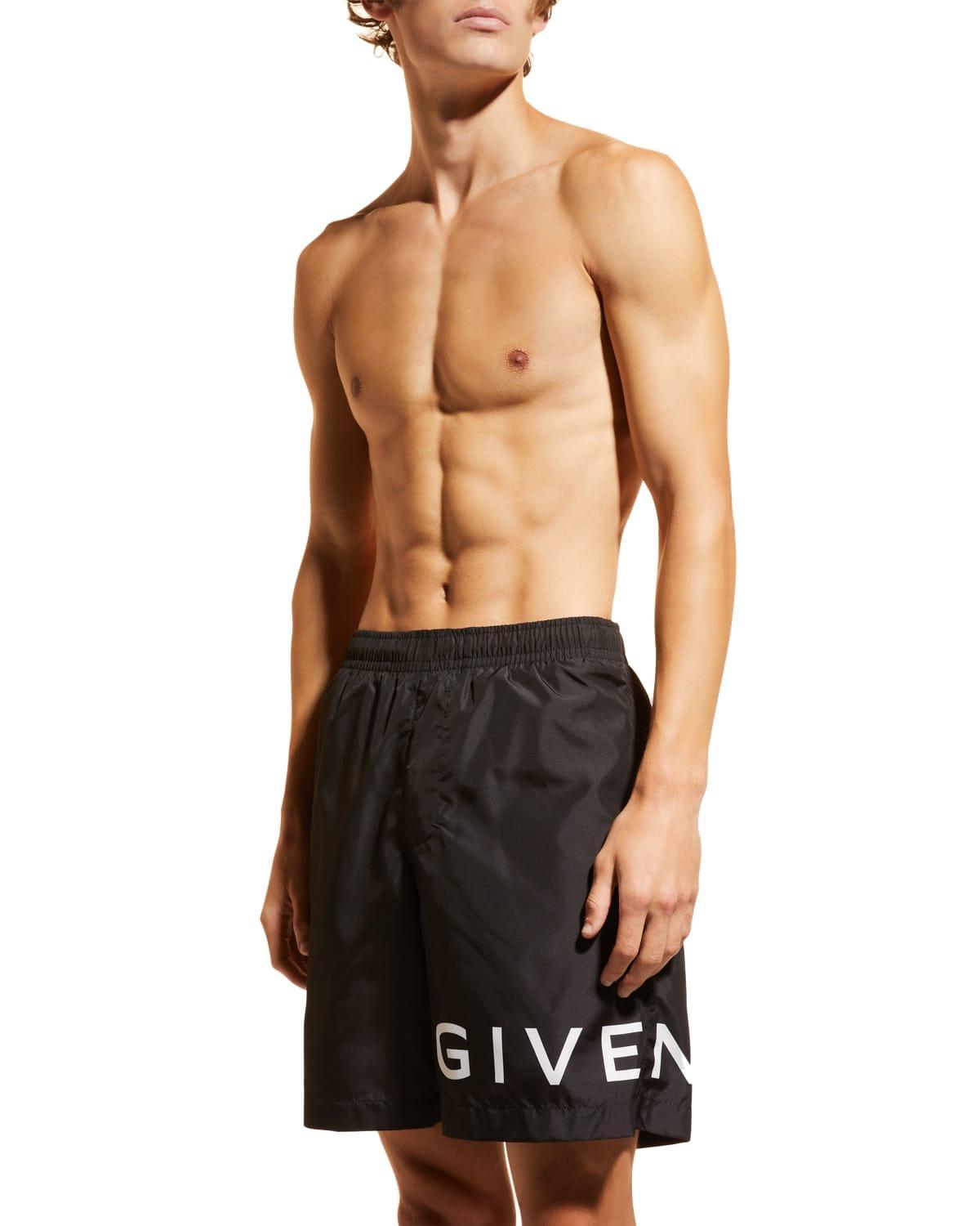 Givenchy Logo Swim Trunks Product Image