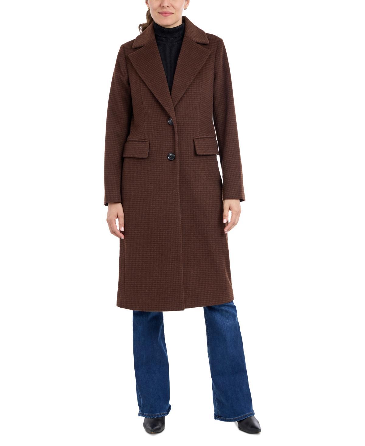 Michael Michael Kors Womens Single-Breasted Coat, Created for Macys Product Image