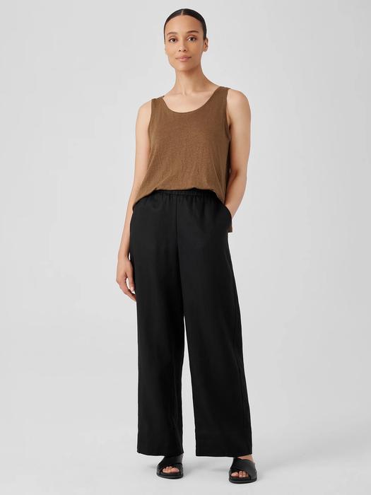 EILEEN FISHER Organic Linen Wide-Leg Pantfemale Product Image