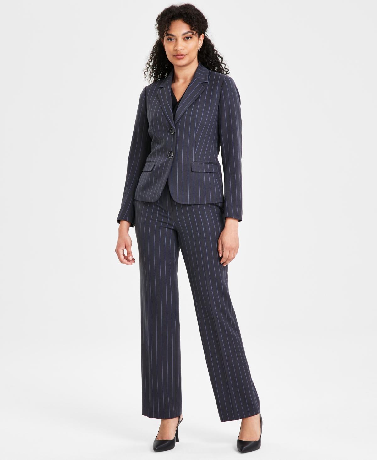 Women's Two-Button Pinstripe Blazer  Product Image