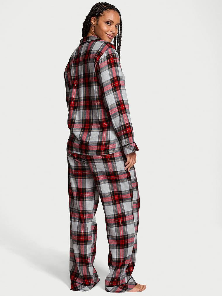 Flannel Long Pajama Set Product Image