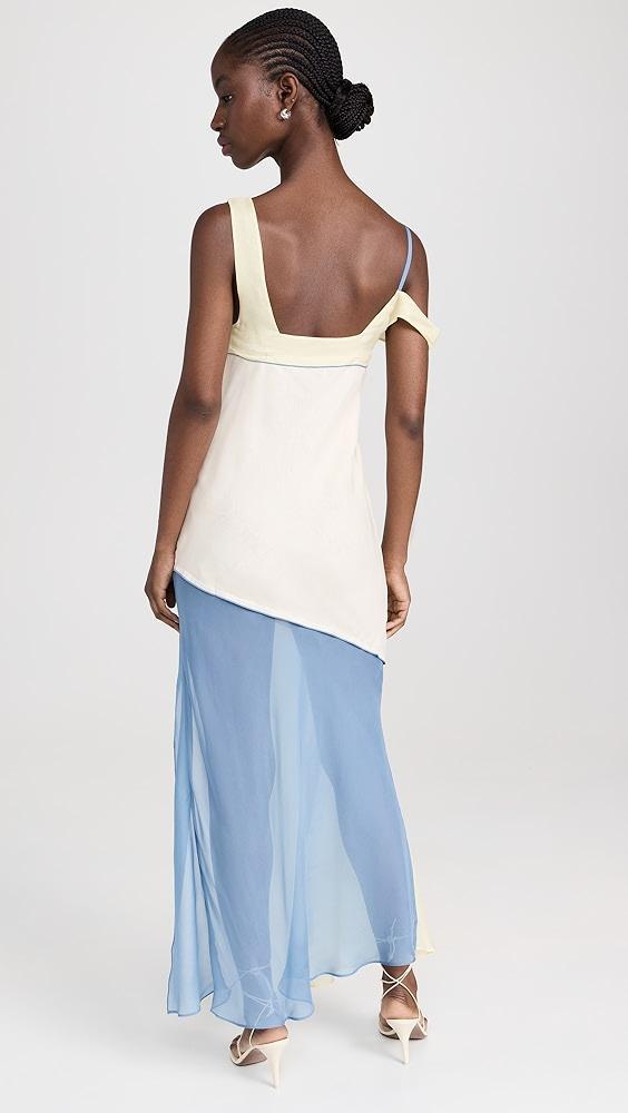 SIR. Thames Splice Midi Dress | Shopbop Product Image