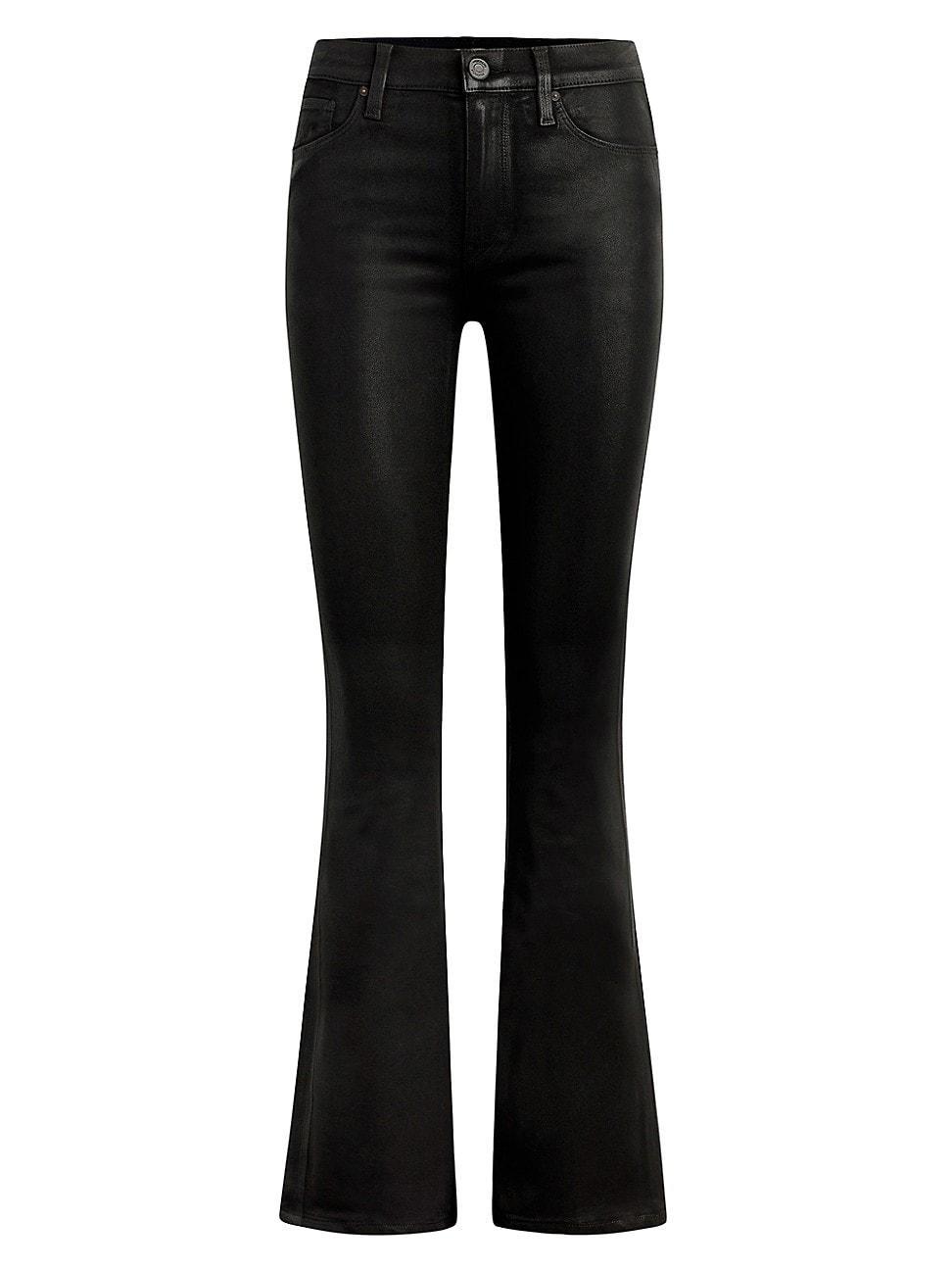 Womens Barbara High-Rise Boot-Cut Jeans product image