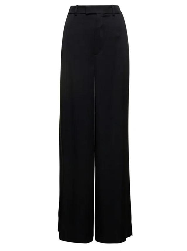 SAINT LAURENT Black Oversized Pant Product Image