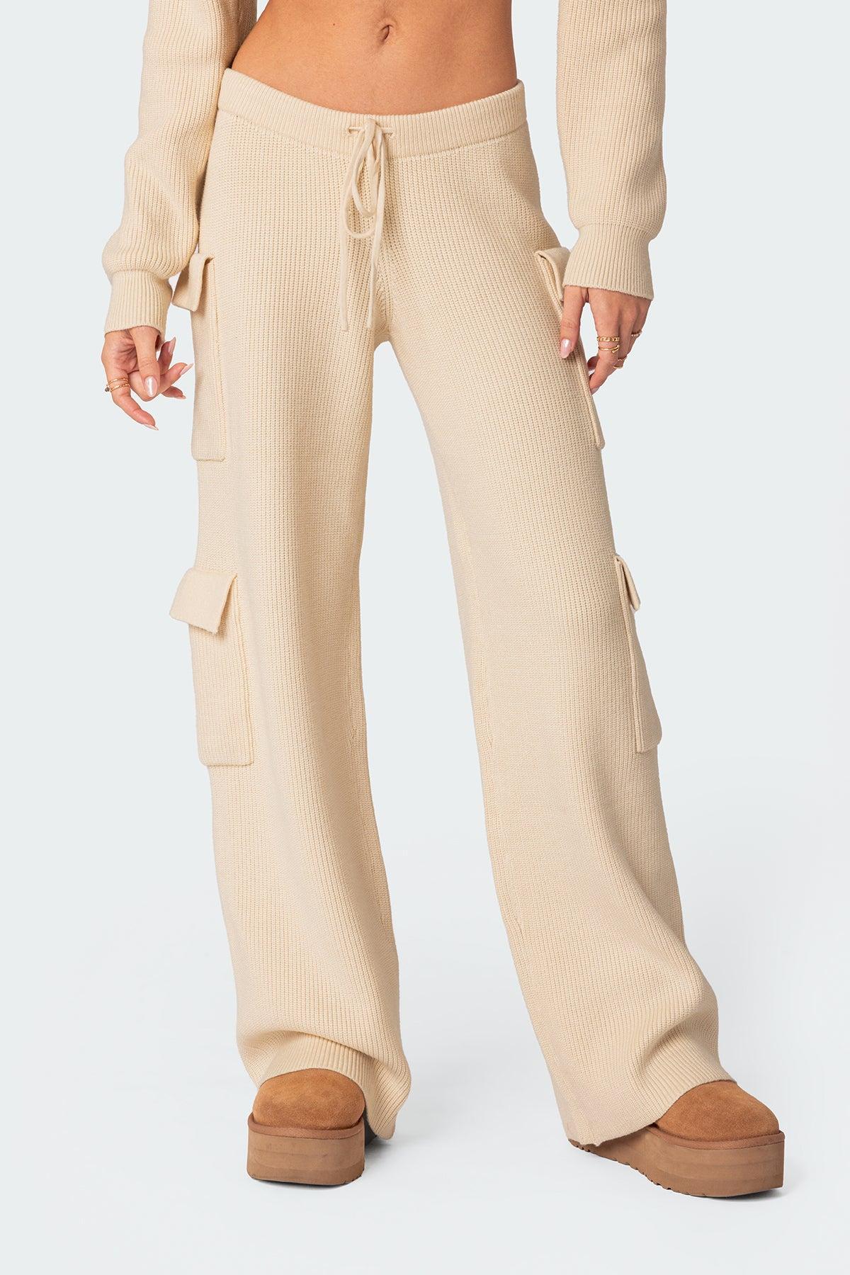 Wynter Knit Cargo Pants Product Image