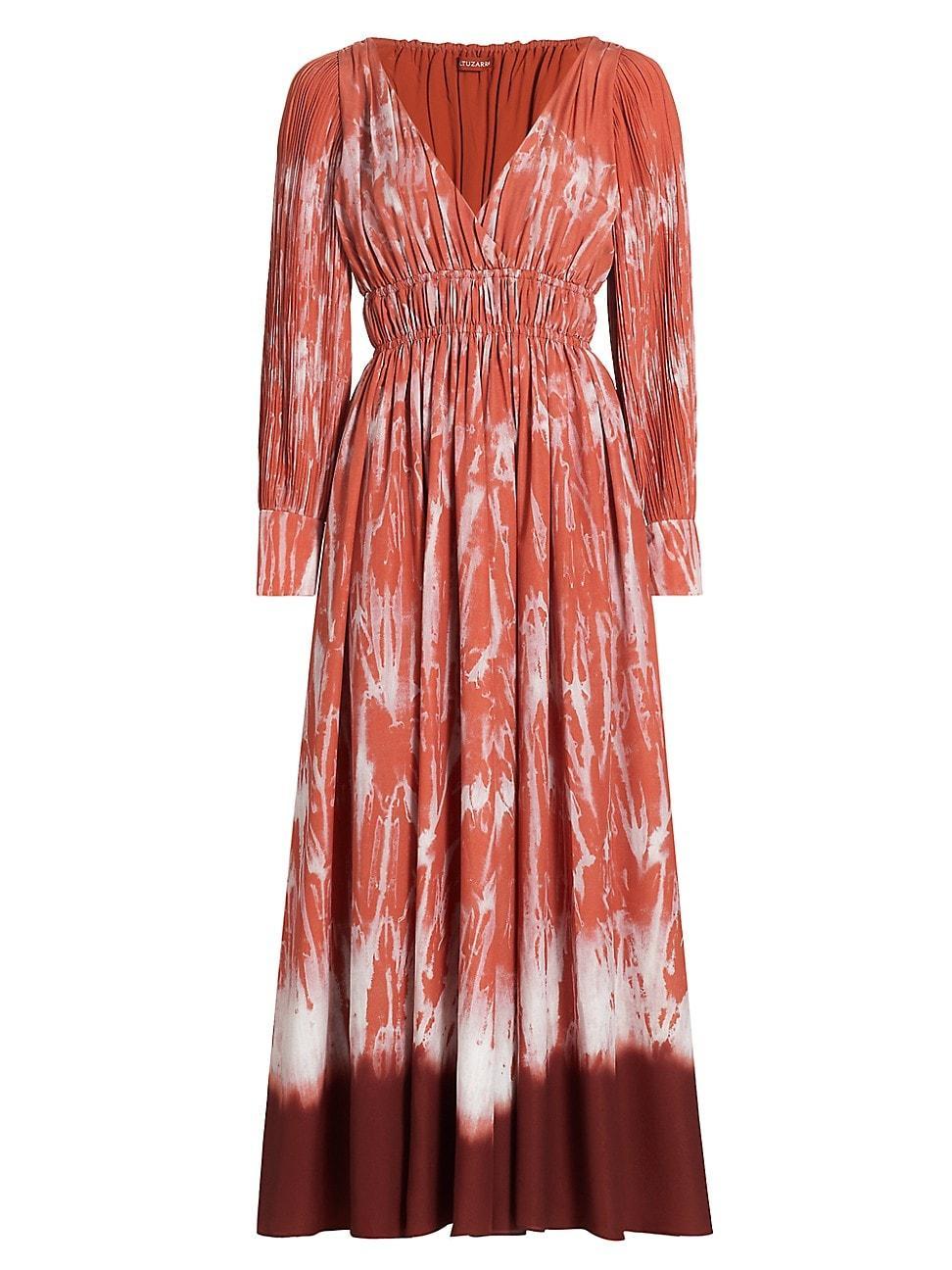 Womens Kathleen Tie-Dye Maxi Dress Product Image