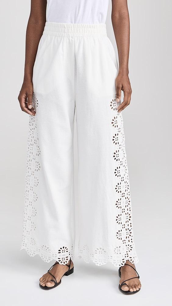 Sea Edith Embroidery Pants | Shopbop Product Image