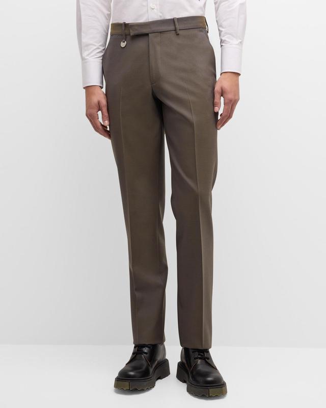 Men's Tailored Wool Trousers Product Image