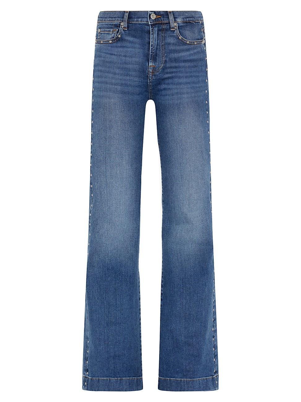 Womens Dojo High-Rise Stretch Wide Jeans Product Image