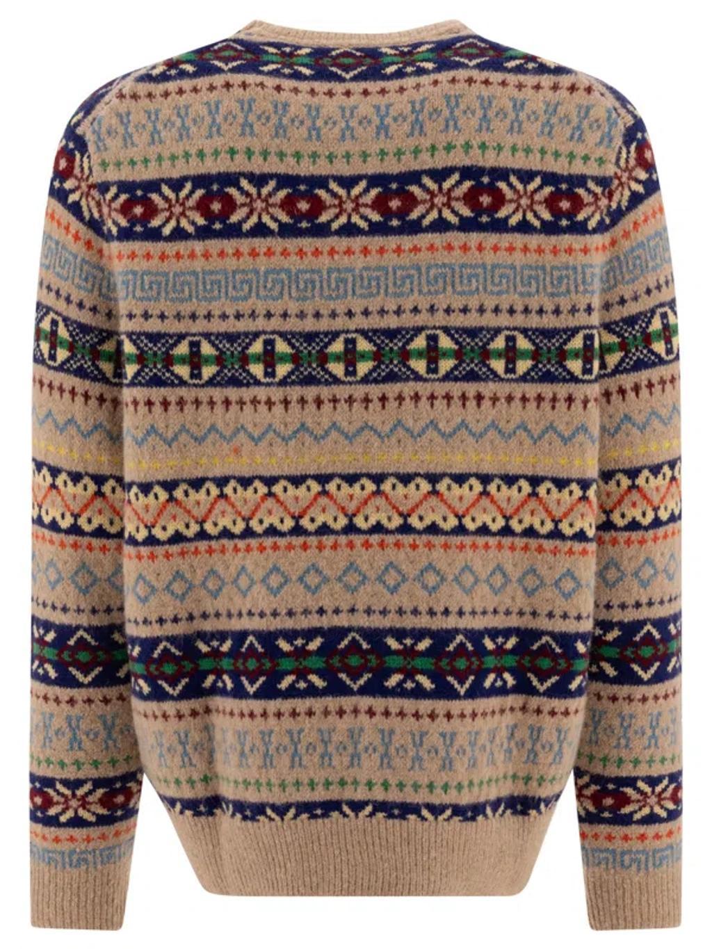 POLO RALPH LAUREN Fair Isle Knitwear In Beige Product Image