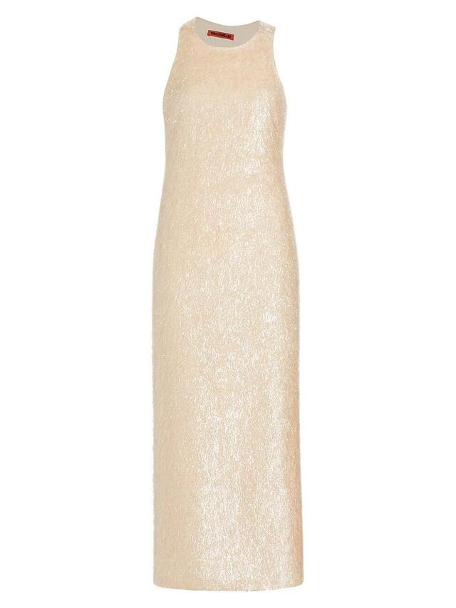 Womens Lou Textured-Knit Sleeveless Maxi Dress Product Image