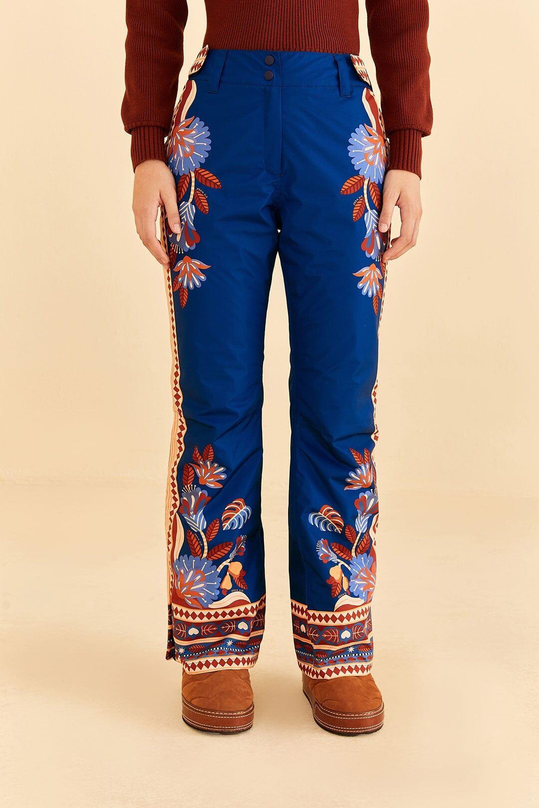 Blue Nature Beauty Ski Pants Product Image