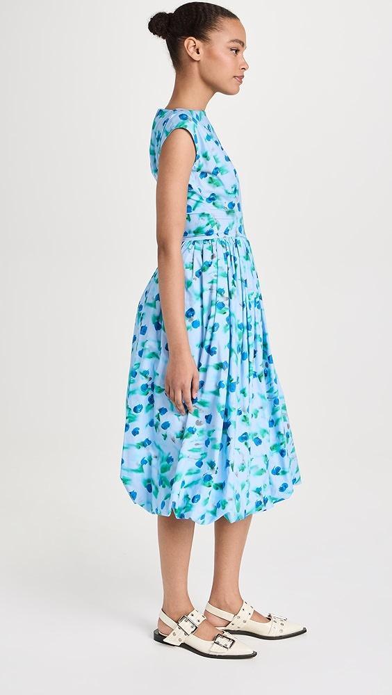 Marni Reverie Poplin Midi Dress | Shopbop Product Image