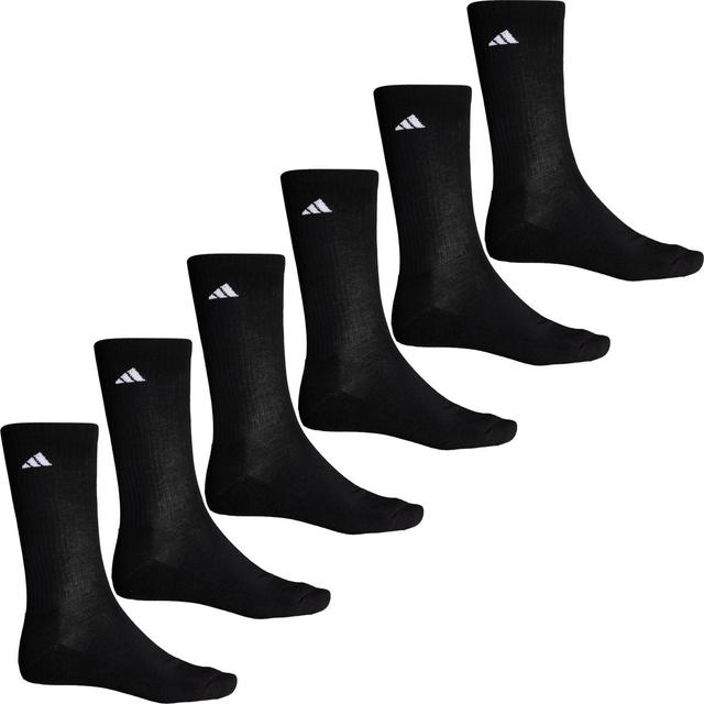 adidas AEROREADY Cushioned Socks - 6-Pack, Crew (For Men) Product Image