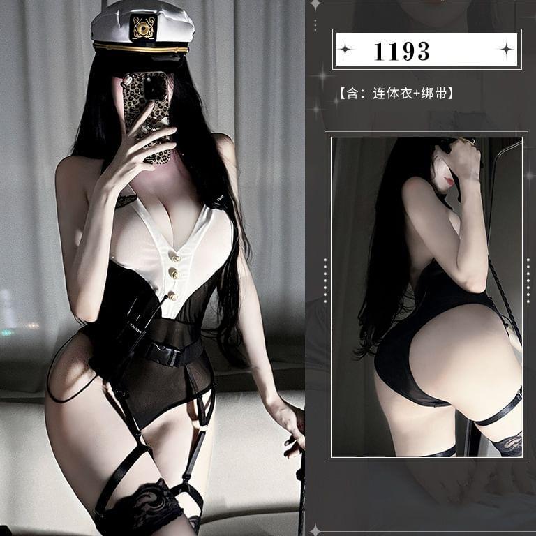 Police Lingerie Costume Set Product Image