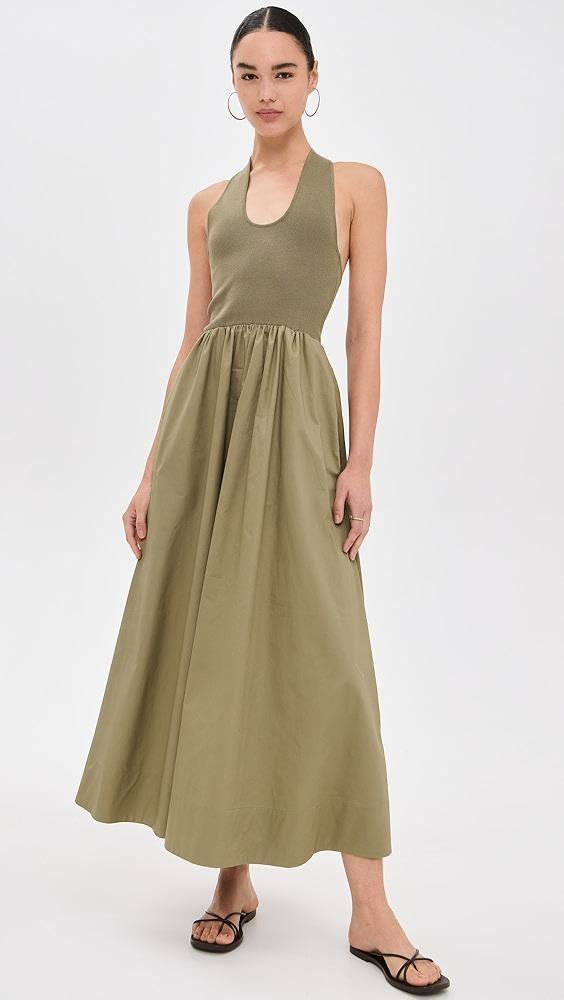 St. Agni Plunge Neck Dress | Shopbop Product Image