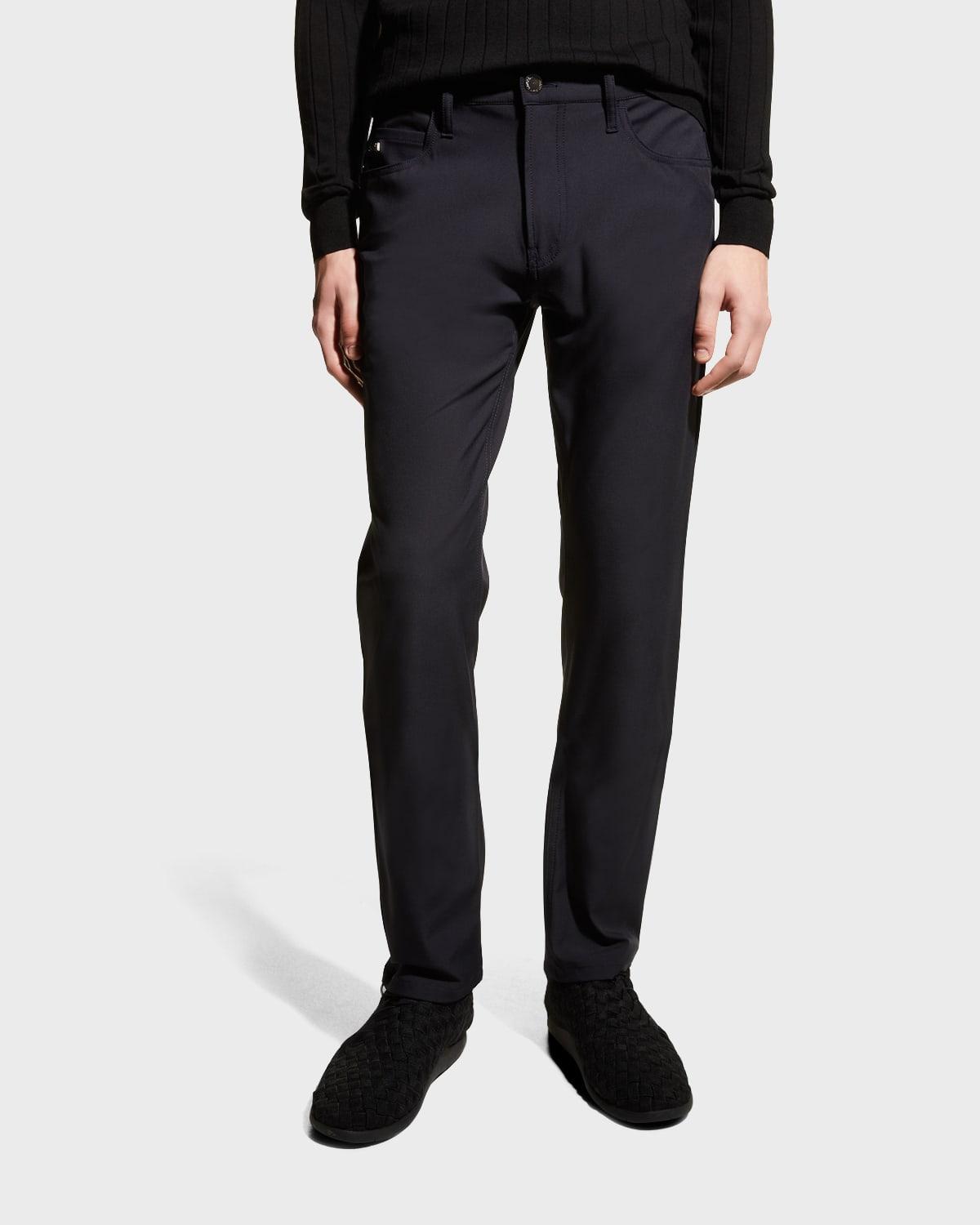 Emporio Armani Mens Stretch Five Pocket Pants Product Image