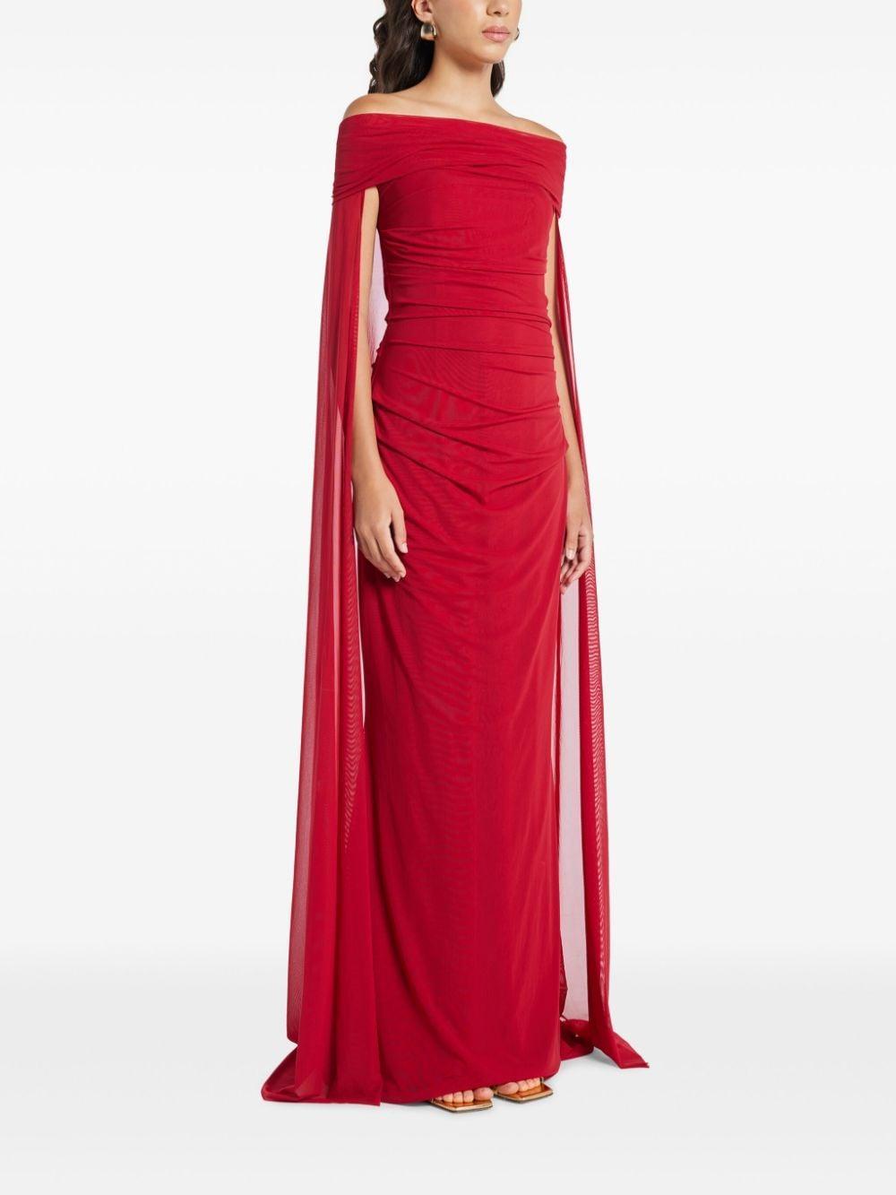 off-shoulder gown  Product Image